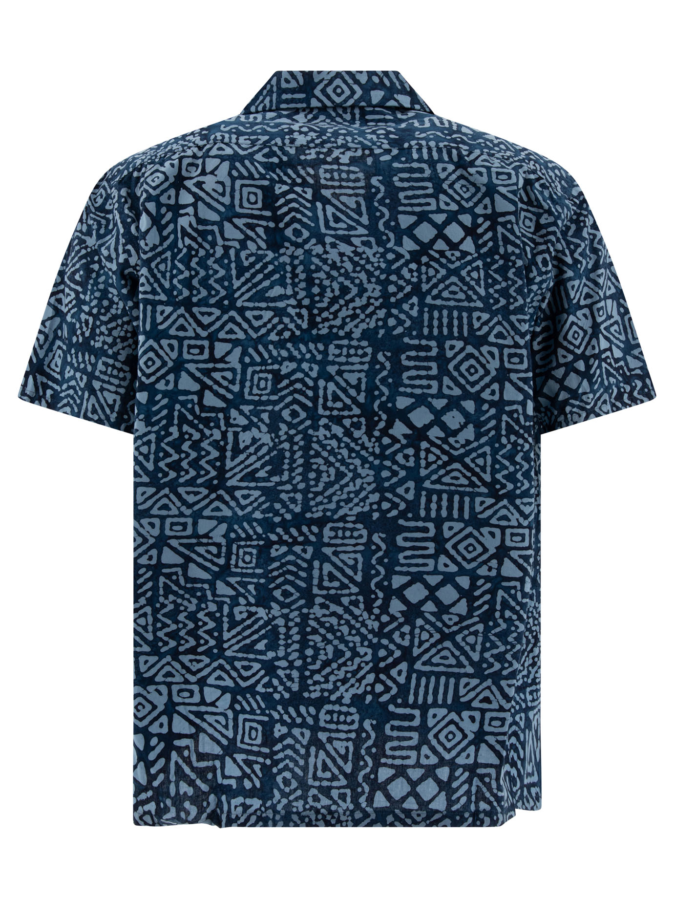 BEAMS PLUS Blue Printed shirt